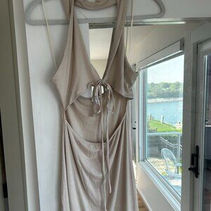 Le Lis mini halter dress